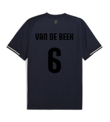 Girona Donny van de Beek #6 Tercera Equipación 2025-26 Manga Corta